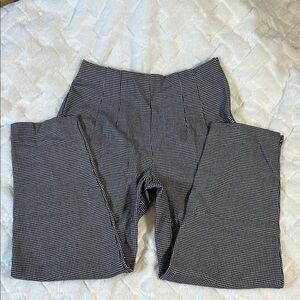 White Stag Black and White Checked Patterned Formal Pants size 6 petite